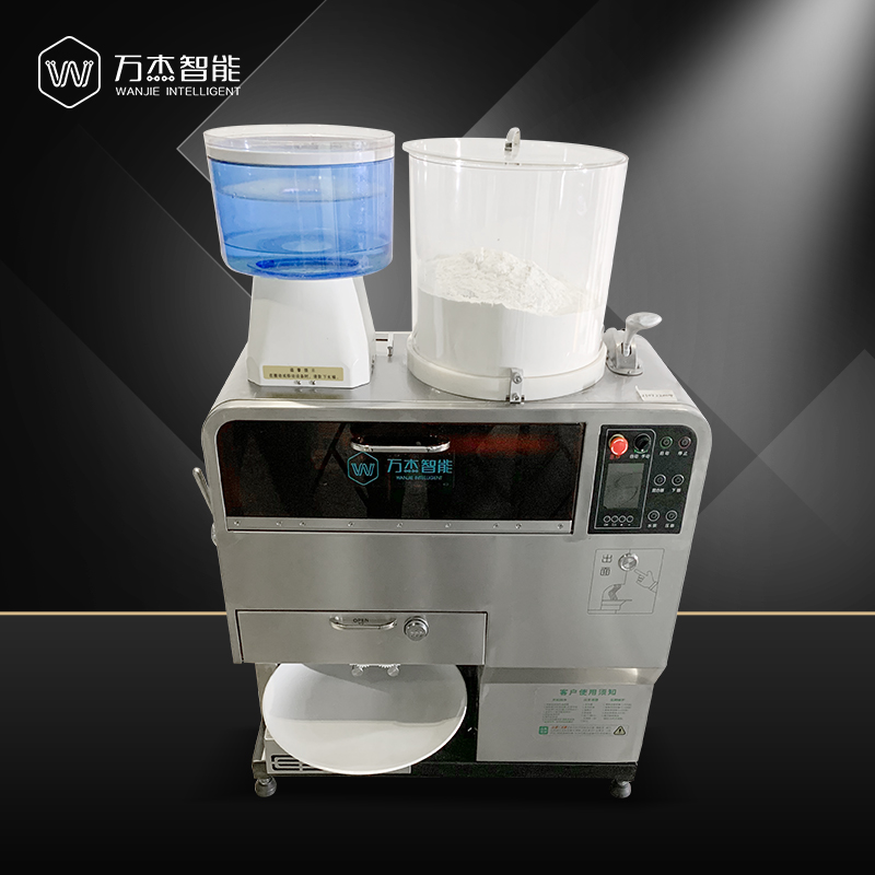 Restaurant using automatic fresh ramen noodle cutting making machine