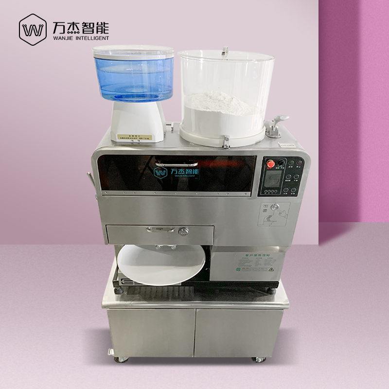 Automatic fresh ramen noodle making machine from Wanjie factory